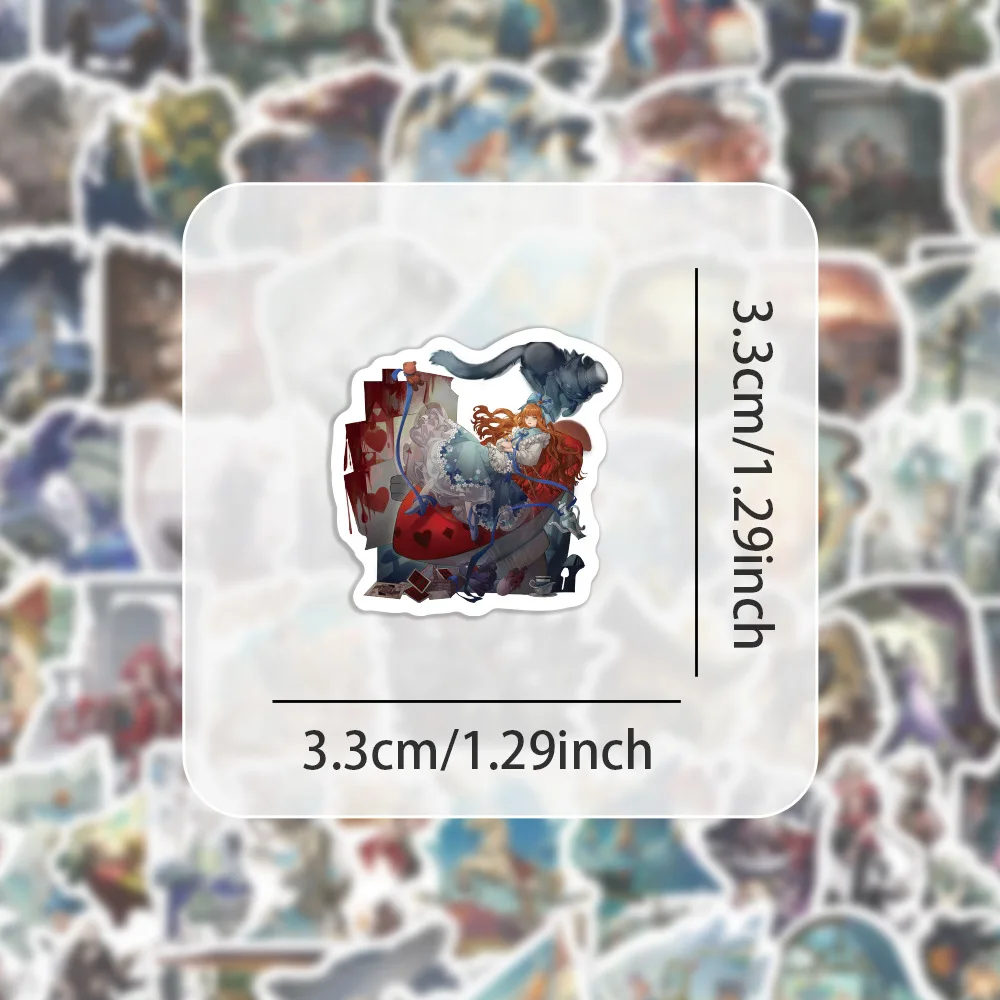 10/50/100 Uds. Reverso: 1999 juegos de estrategia RPG The Pax HouseDIY equipaje decorativo guitarra portátil pegatinas impermeables juguete para niños