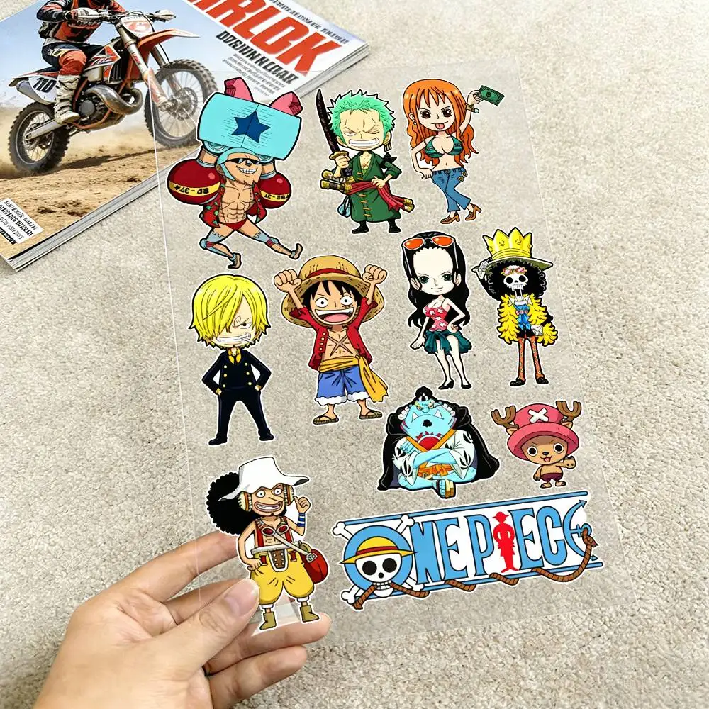 

One Piece Waterproof Reflective Motorbike Stickers Easy Peel Removable Decals for Motorcycle Car