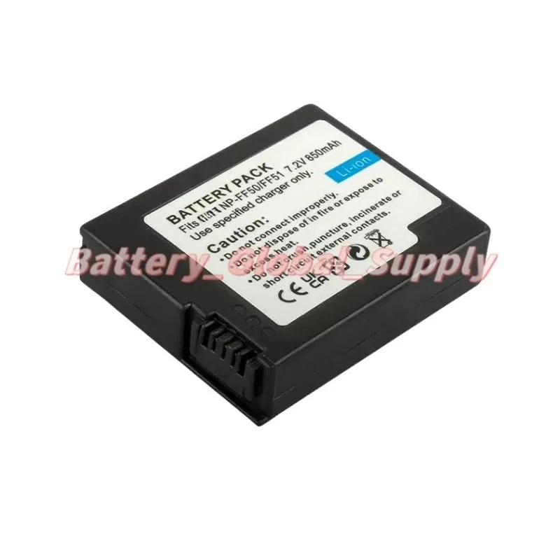 

Suitable for NP-FF50/NP-FF51 battery 7.2V 850mAh fast delivery, good quality 1 piece -