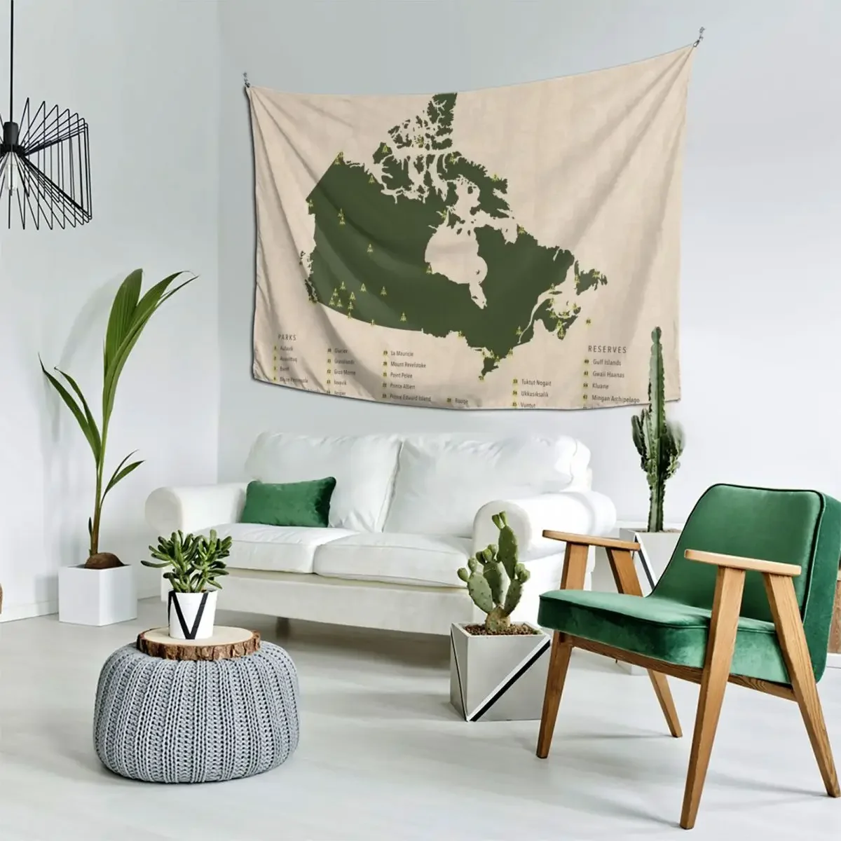 

National Parks of Canada Tapestry On The Wall Wall Decoration Wallpaper Bedroom Decor Tapestry