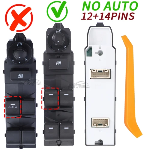 Imagen 2 del producto Conductor de mano izquierda para Mazda 6 2013 2014 2015 interruptor de Control de ventana eléctrica botón de cristal GKL2-66-350A GKL266350A