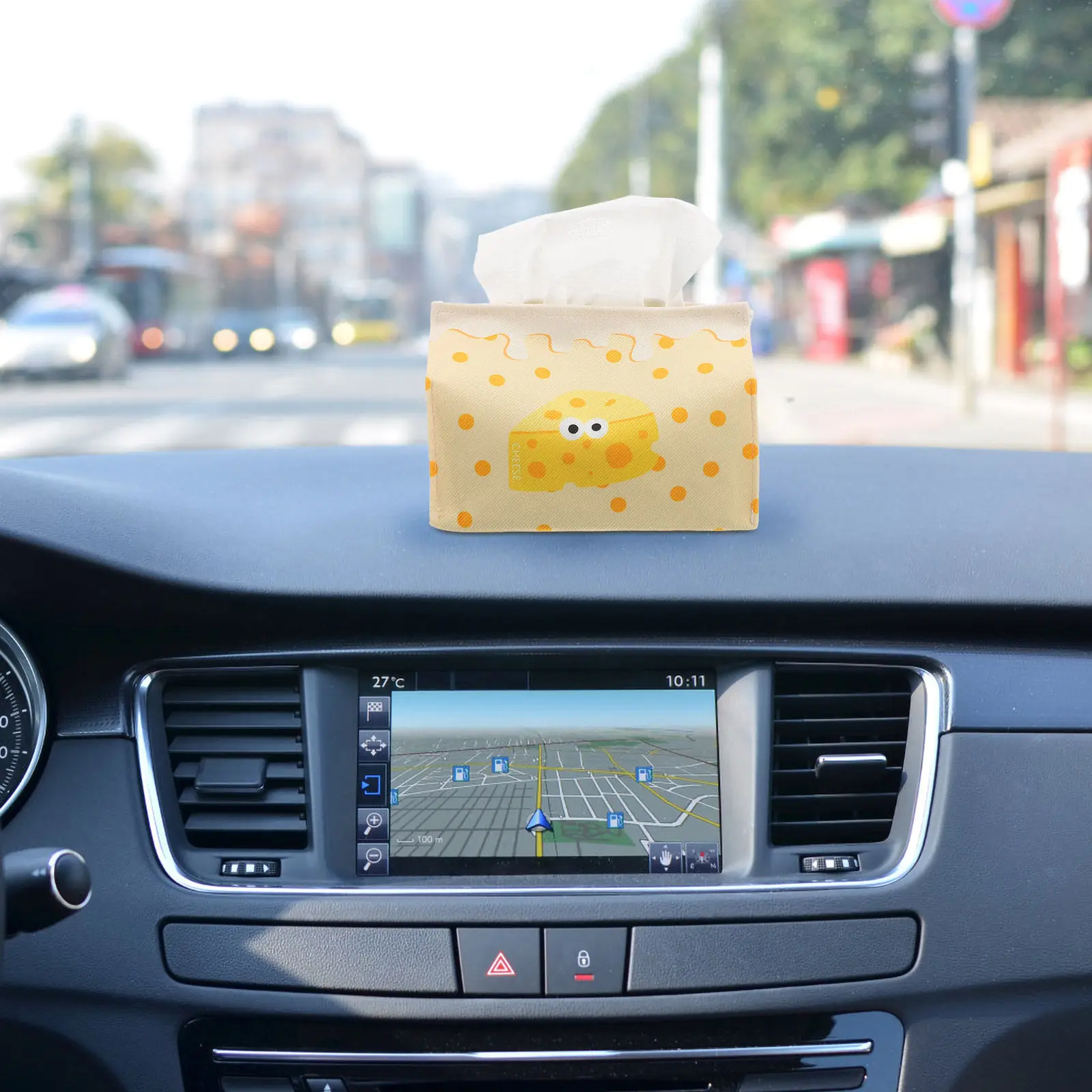 

Tissue Holder Creative Boxes Facial Case Cute for Car Bathroom Paper Tissues Cube