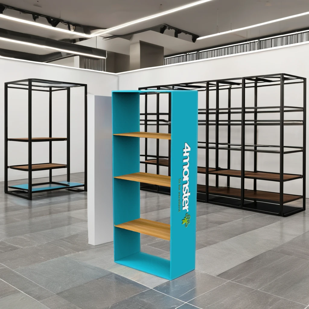 

Portable Aluminum Display Shelves for Trade Show Exhibitions Easy Setup for Advertising Booths