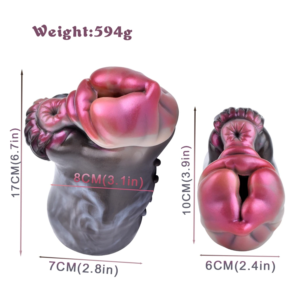 GEEBA NetWeight 594g الخيال الحيوان الأرنب الاستمناء كأس السائل سيليكون ذكر الاستمناء واقعية المهبل جيب كس الضارب