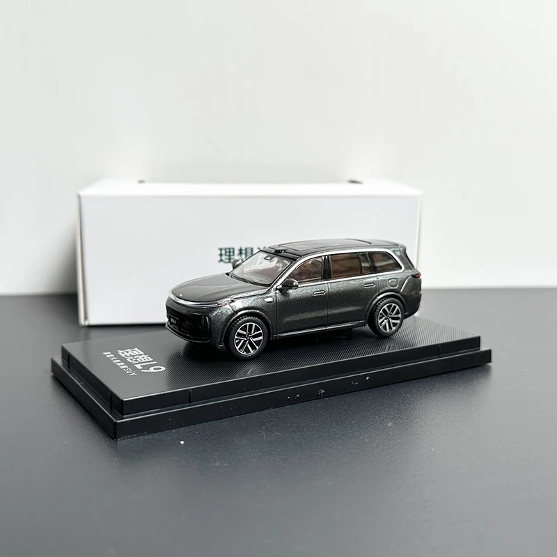 Diecast 1:64 Scale LEADINGIDEAL‌ L9 Lixiang L9 Alloy Car Model Toys Collectible Ornament