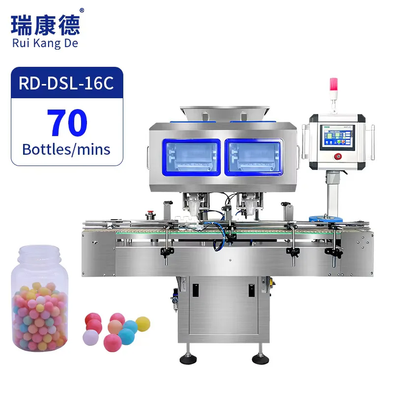 Automatic High Speed Softgel Capsule Tablet Pill Counter Electronic Counting Hine