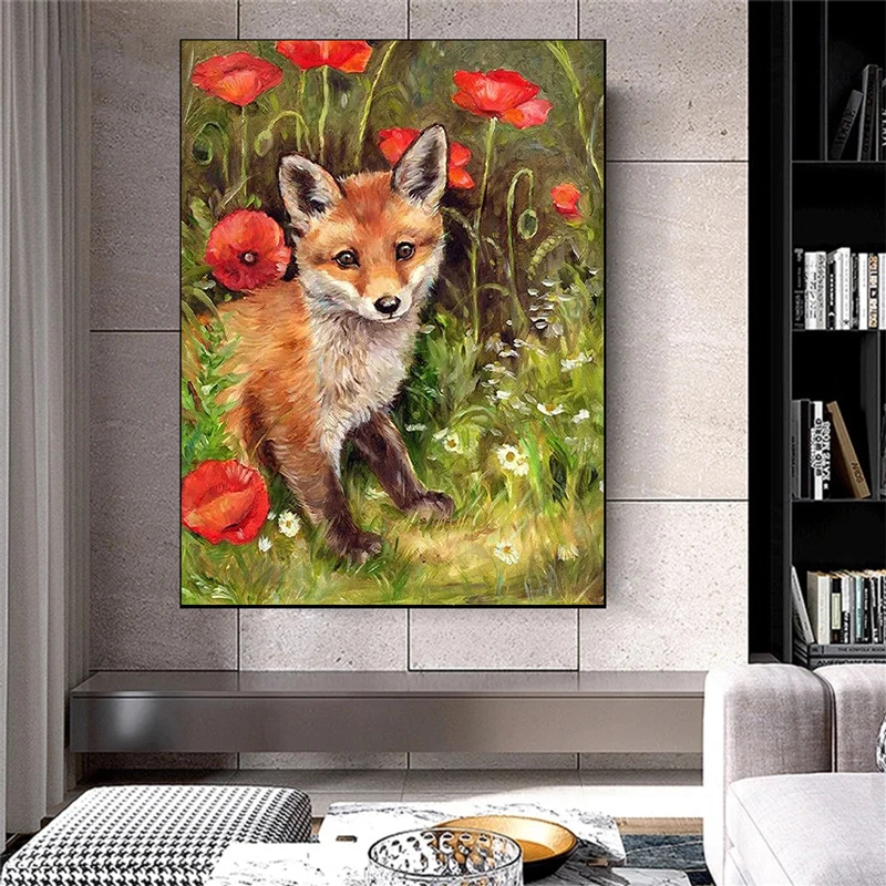 5D DIY Diamond Painting Landscape Animal Diamond Embroidery Full Rhinestone Mosaic Swan Tiger Cross Stitch Kit Art Home Decor