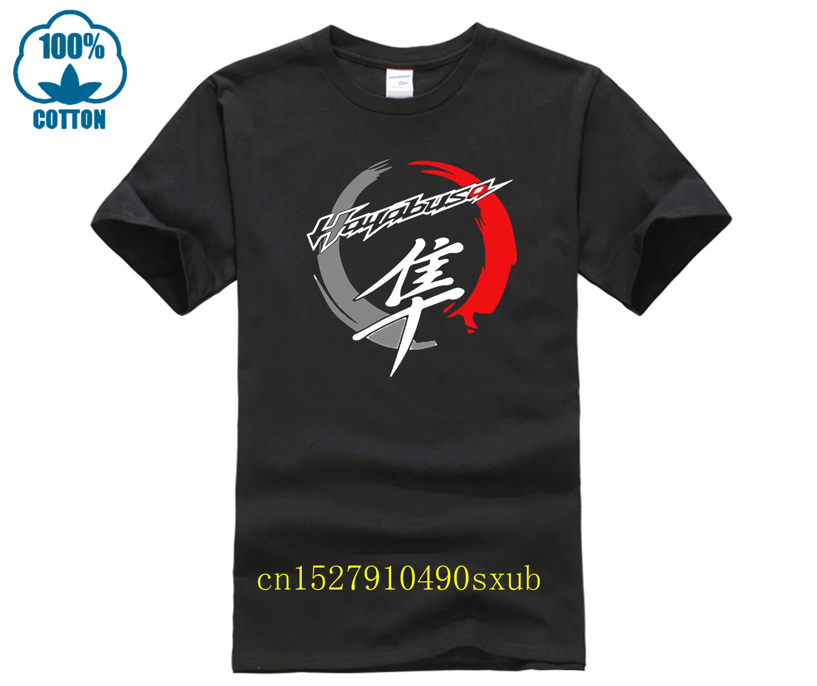 Hayabusa Motorbike Men Women T Shirt Japan Motorcyle Merchandise Funny Tee Shirt Short Sleeve T-Shirts 100% Cotton Summer Tops