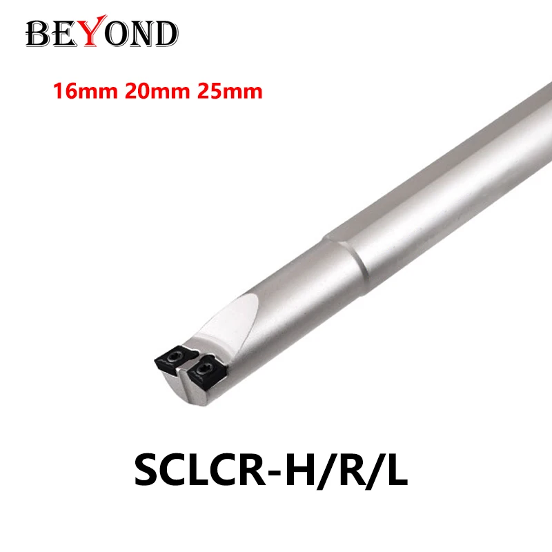 

Расточный инструмент BEYOND с двойной головкой S16Q-SCLCR06-H S20R-SCLCR09-L S25R-SCLCR12-R CNC SCLCR Внутренний и внешний режущий хвостовик с ЧПУ
