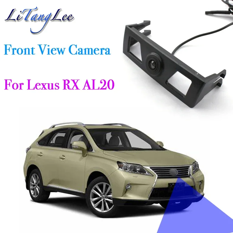 For Lexus RX AL20 2015~2018 Car LOGO Front View Camera Night Vision HD Waterproof Wide Angle Blind Spot Area Parking Camera