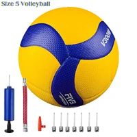Voleibol oficial tamaño 5 cuero PU MVA300 V300W V200W concurso de voleibol tacto suave interior deportes al aire libre entrenamiento voleibol