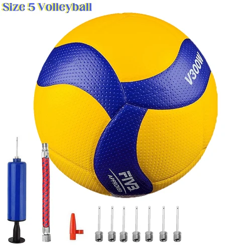 Voleibol oficial tamaño 5 cuero PU MVA300 V300W V200W concurso de voleibol tacto suave interior deportes al aire libre entrenamiento voleibol