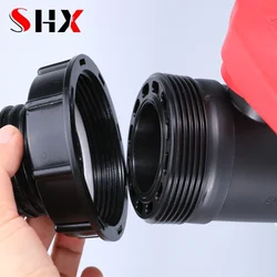 Adaptador de grifo de válvula de tanque IBC, Conector de tubería de riego de jardín, alta calidad, 80mm a S60 x 6