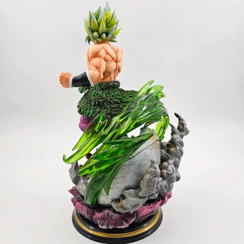 ในสต็อก Z อะนิเมะ Super Saiyan รูป Broly Action Figure รูปปั้นตกแต่งตุ๊กตาเดสก์ท็อปเครื่องประดับของเล่น Xmas ของขวัญ