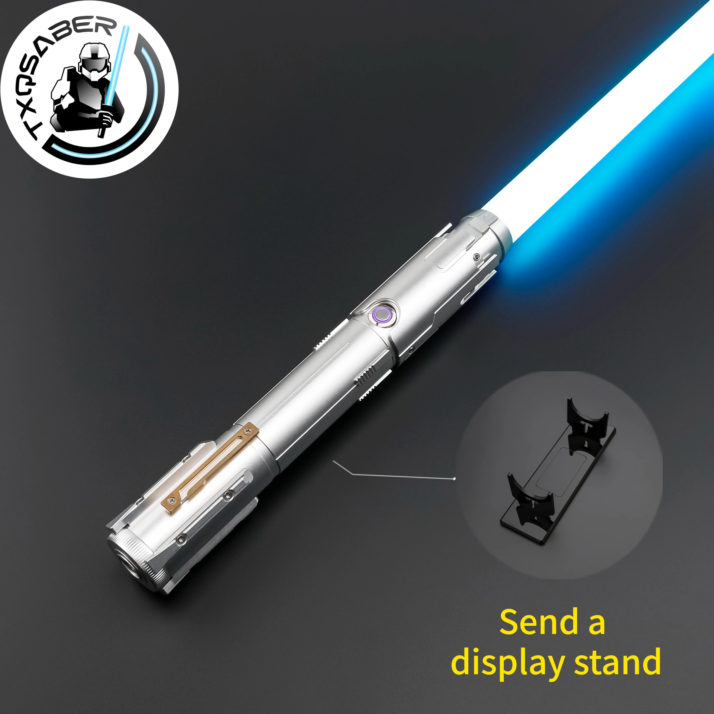 

TXQSABER Designed Lightsaber Ben SE Pixel RGB Metal Hilt FOC Blaster Lasersword Heavy Dueling Lightsaber for Adult Cosplay Toys