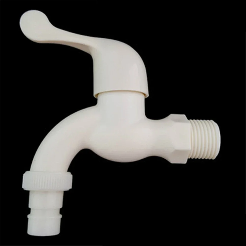 Household Outdoor 4 Points Plastic Quick Open Ceramic Valve Core Abs Washing Machine Faucet Plastic Faucet