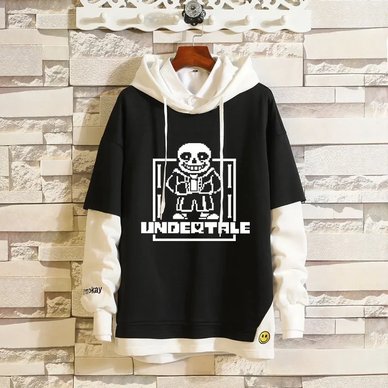 Animal Undertale Without Sweatshirts Cosplay costume Hoodie 3D Classic Men Women Hoodie Clothing Fake Hip Hop two Piece