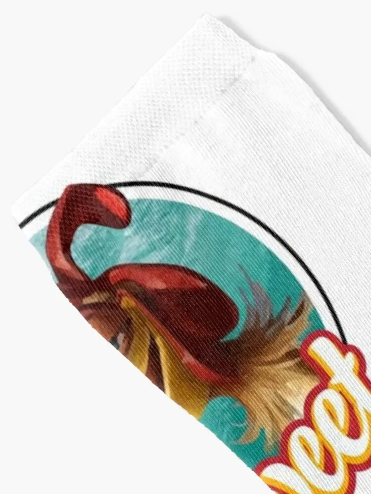 chicken joe surfs up - sweet surf Socks cool shoes Socks Men's Women's