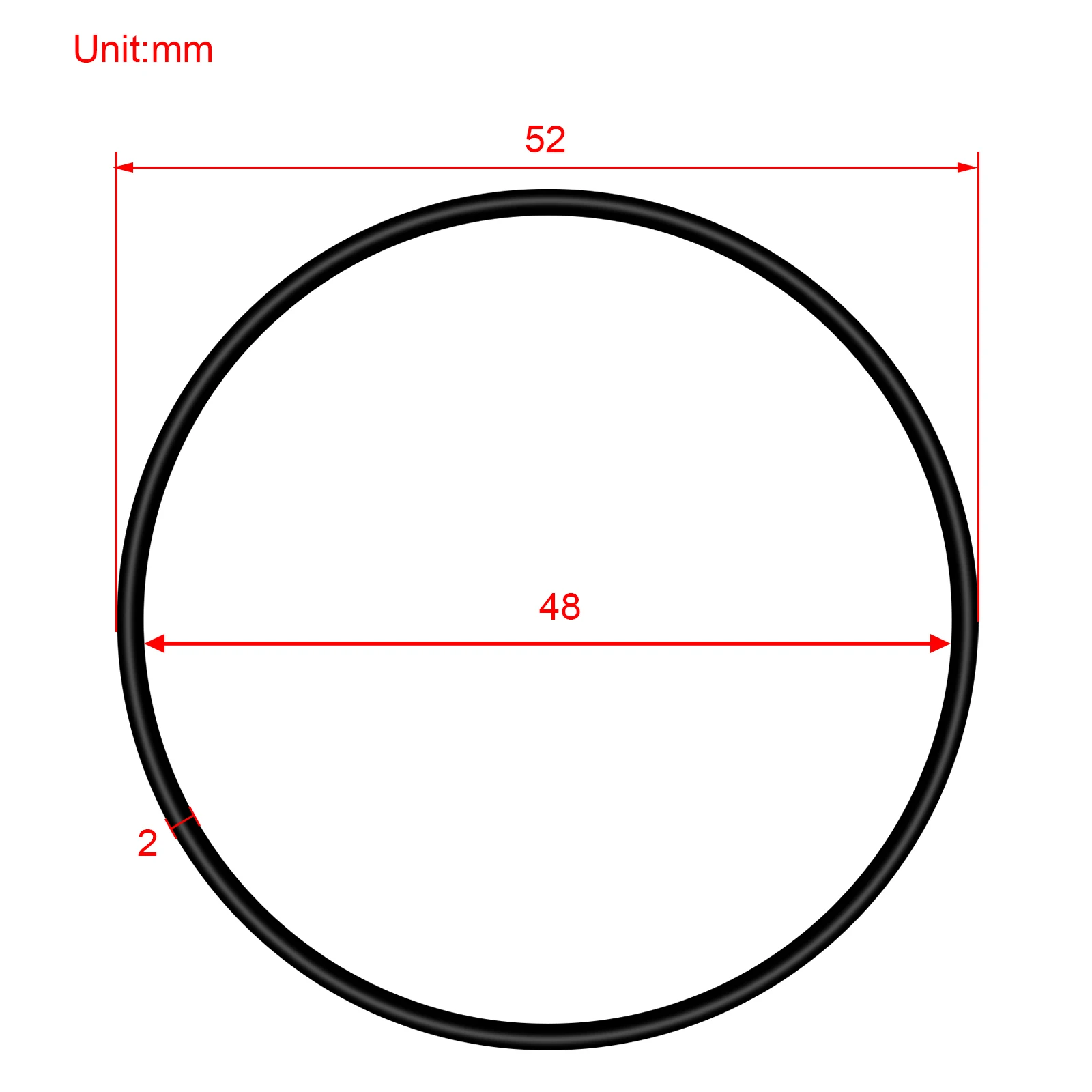 Lawn Mower Carburetor Gasket Float Bowl O-Ring Seal Gasket for Honda GX110 GX120 GX140 GX160 GX200 GXV120 140 160 16010-ZE1-812
