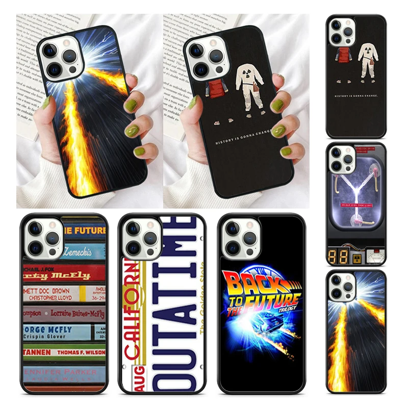 العودة إلى المستقبل VHS حافظة هاتف آيفون 16 15 SE2020 13 14 11 12 Mini Pro Max Max 6 7 8 Plus coque Fundas Shell