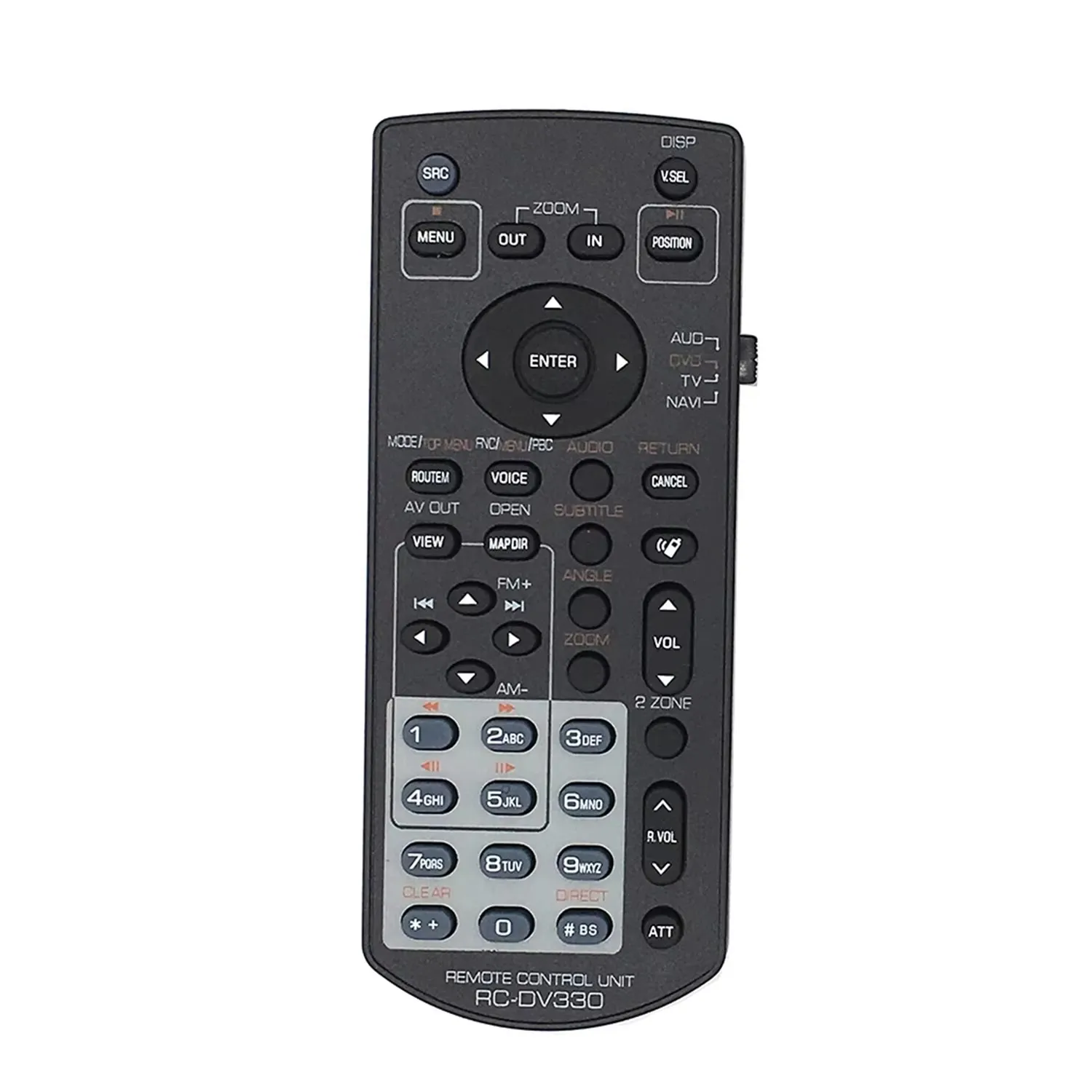 New Remote Control RC-DV330 For KENWOOD Car Audio DDX512 DNX5120 DNX7100 DNX7120