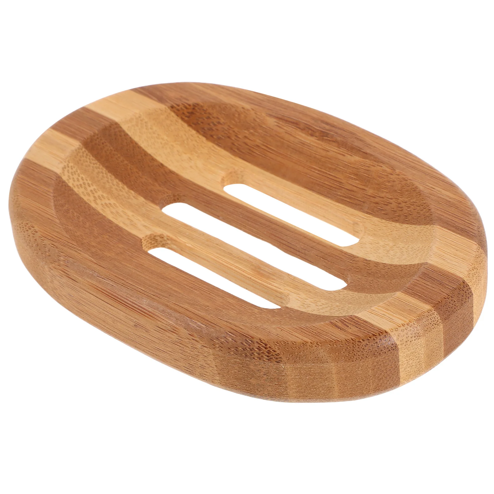 

Bamboo Soap Dish Zebra Pattern Wooden Bathroom Tray for Shower Brown Small Bars Holder Versatile Use Handcrafted