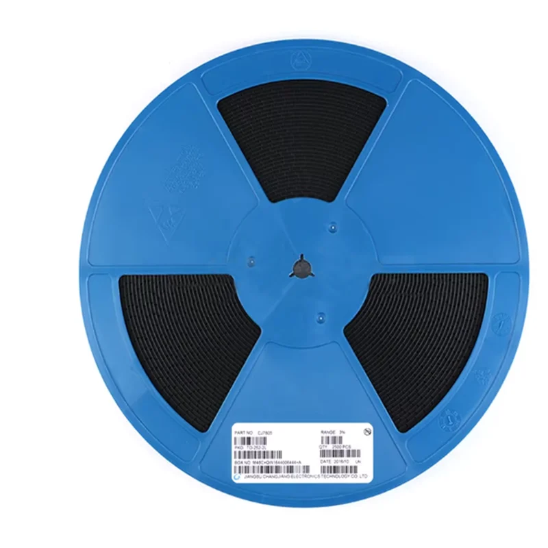 10 قطعة الأصلي حقيقية CJ7805 TO-252-2 1.5A/5 فولت/1.25 واط سطح جبل الخطي الجهد المنظم دائرة رقاقة