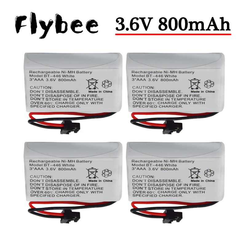 

3.6V 800mAh Ni-MH Walkie-Talkie Battery For Uniden BT446 BT-446 BT-1005 BP-446 BBTY0457001 3*AAA 3.6v Cordless Phone Battery