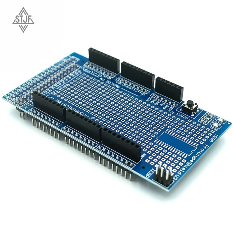 Placa de expansión prototipo STJF MEGA ProtoShield V3.0, placa multiusos con placa de pruebas) para MEGA2560