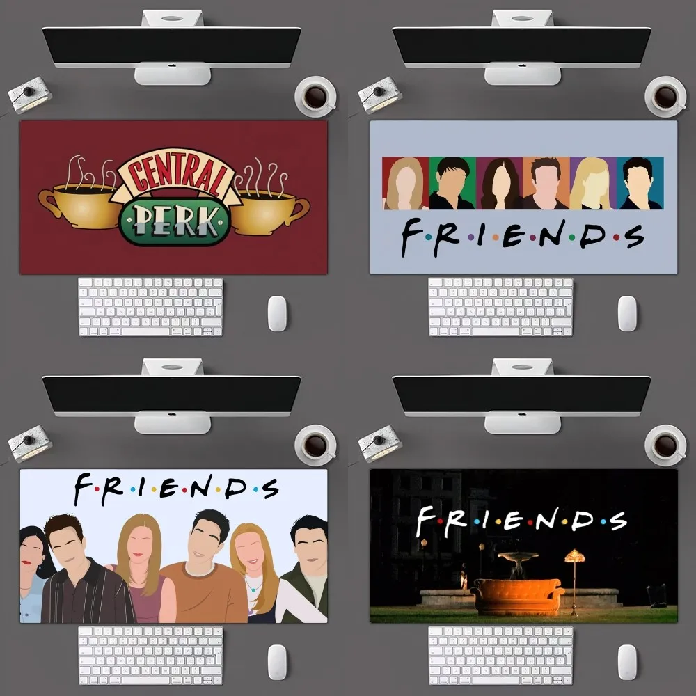 Friends TV Show Mousepad Mousepad Gamer Mouse Pad Size For Office Long Table Mat