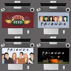 Friends TV Show Mousepad Mousepad Gamer Mouse Pad Size For Office Long Table Mat