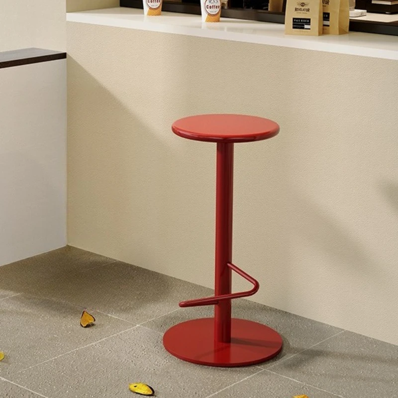 

Outdoor door bar chair household simple Lightweight platform bar chair foldable sillas para barra alta living room furniture