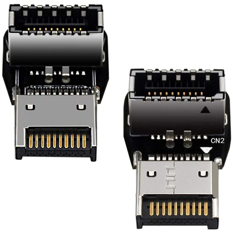 2 шт., удлинитель для передней панели USB 3,1 типа E на USB 3,1