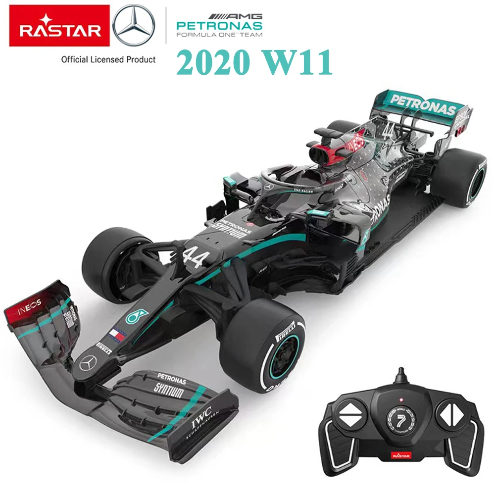 RASTAR 2020 Mercedes AMG F1 W11 EQ Performance RC Car 1:14 Remote Control Car Model DIY Label Body Vehicle Toy Gift For Adults