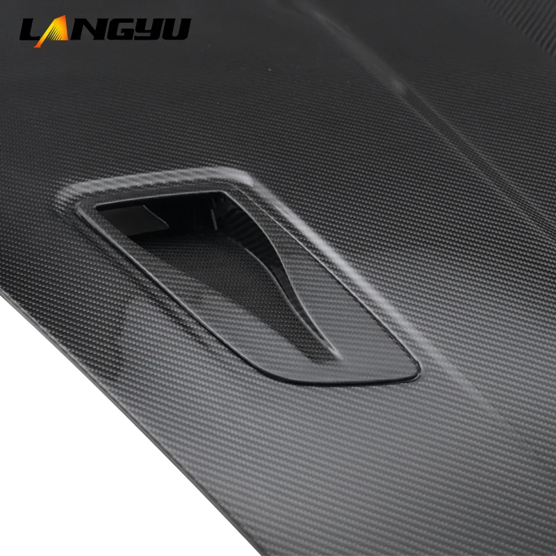 Car Exterior Accessories 718 981 982 911 991.1 991.2 GT4RS Carbon Fiber Front Bonnet Hood For Porsche Engine Hood