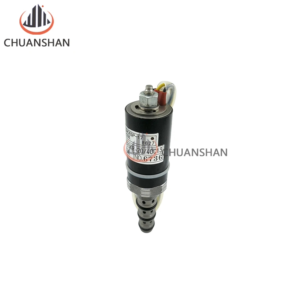 

Gold seller 40C13-203A KDRDE5KR-20 SKX5P-17-210 Hydraulic Pump Solenoid Valve for Kawasaki Sumitomo K3V112 K3V140