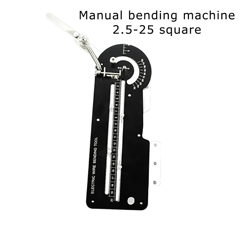 

Manual Wire And Cable Bending Machine Wire Bending Tool Iron Wire Copper wire DIY Bender 10-50MM2 30-120Degree
