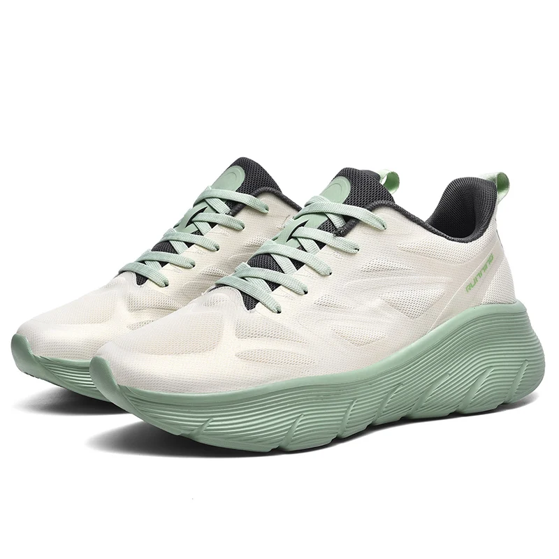 

Мужская легкая спортивная обувь с сеткой, с мягкой подошвой из ЭВА, дышащая и нескользящая женская повседневная обувь.