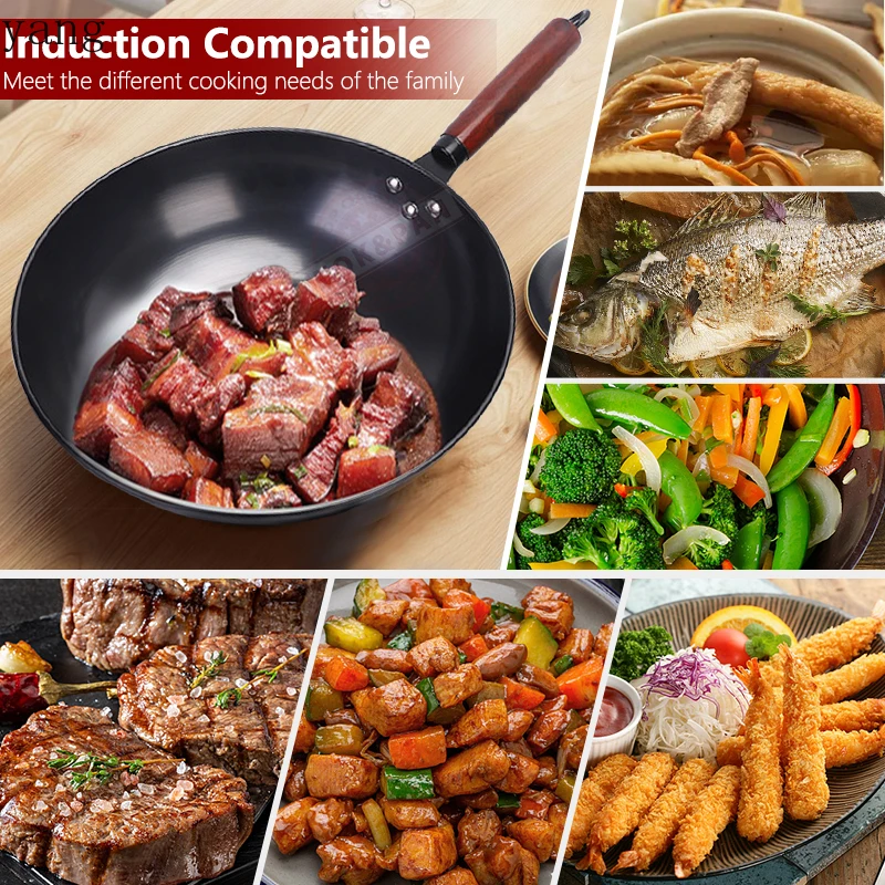 Carbon Steel Wok Pre-Seasoned  - Wok Electric Flat 评论和价格