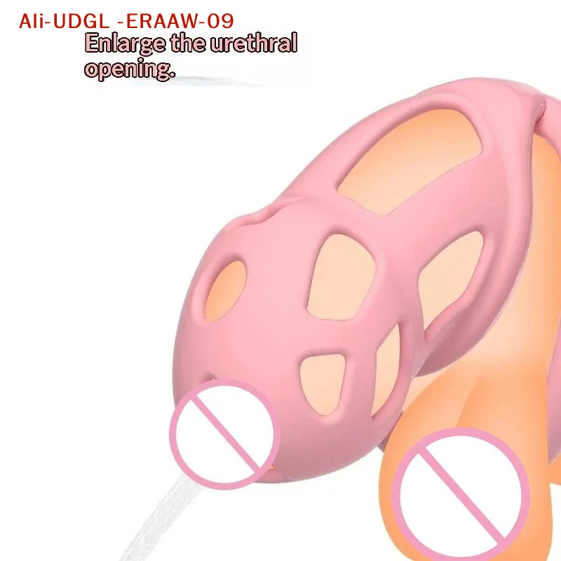 الرجال سيليكون العفة قفص الديك قفل القضيب الدائري الجنس لعب ل سيسي الرجال نقالة مثلي الجنس مجرى البول جهاز الجنس لعب الكبار