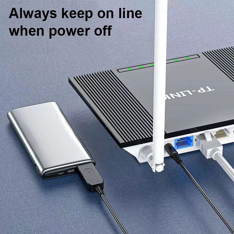 Step ettes Tech-Ligne d'alimentation USB, convertisseur USB, câble adaptateur, prise 2.1x5.5mm, DC 5V à DC 9V, 12V