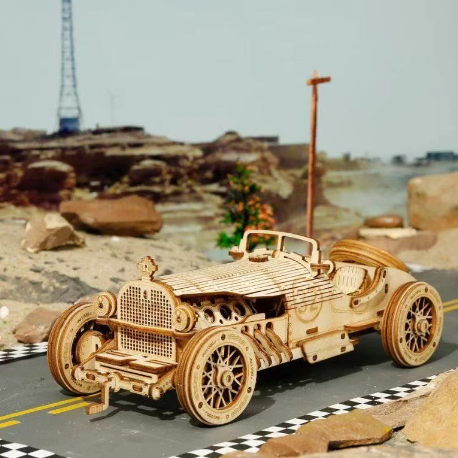 Robotime ROKR DIY 3D деревянная головоломка модель шестерни строительный комплект игрушки подарок для детей подростков Robotime ROKR DIY 3D деревянная головоломка модель шестерни строительный комплект игрушки подарок для детей подростков