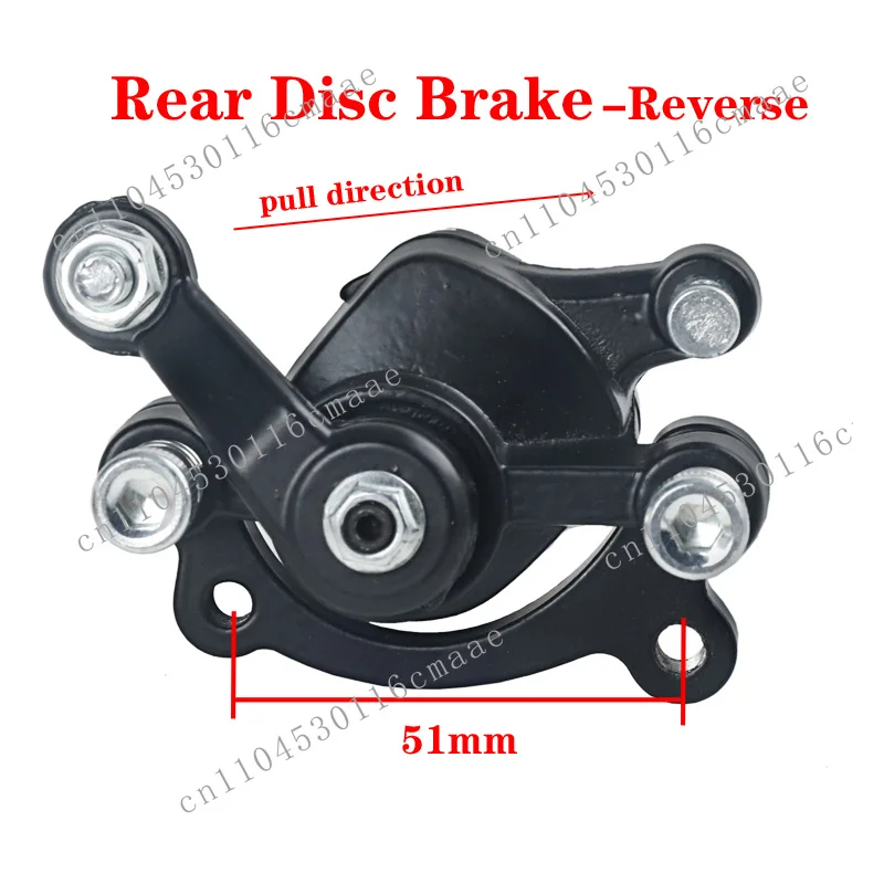 Front and rear disc brakes with disc for 2-stroke mini-buggy pocket bike ATV 49CC pad brake disc plate gas