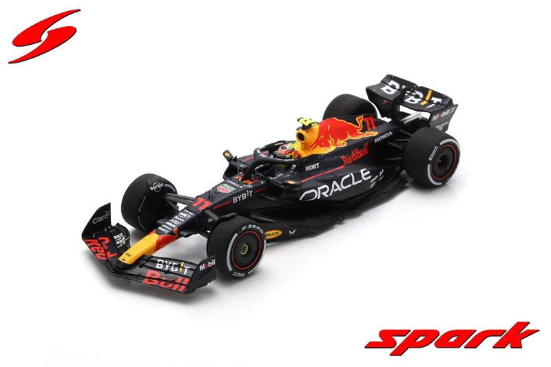 Spark 1:43 2023 F1 Oracle RB Racing RB19 No.11 Sergio Perez Winner Saudi Arabian GP Model Car