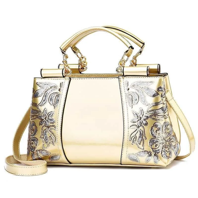 

Lacquer Leather Glossy Surface Tote Large Capacity Fashion Luxury Famous Designer Brand Bags Handbag Elegant Female PU Bag