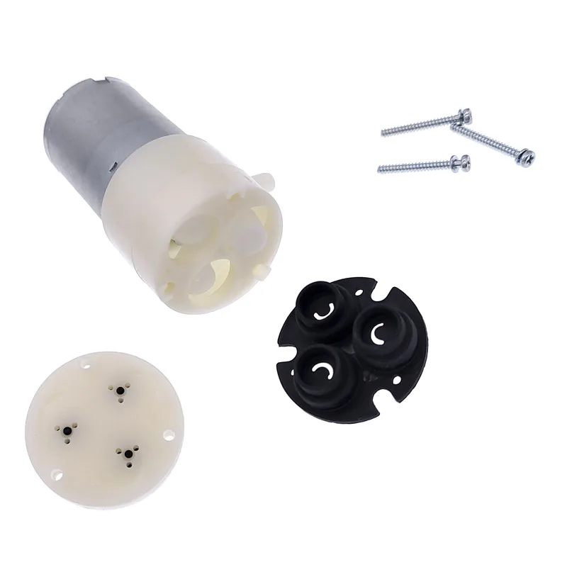 5 sztuk 370 Mini pompa powietrza (3.7 V/6 V/12 V) elektryczny mikro silnik wspomagający próżnię do przyrządu kosmetycznego leczenie medyczne laktator — zdjęcie 6