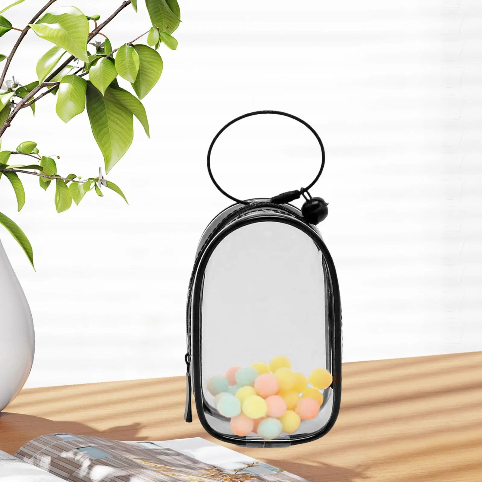 Estuche Transparente para Muñecas, Bolsa de Exhibición para Mini Figuras, Estuche de Almacenamiento Coleccionable para Amantes de las Muñecas, para Viajes