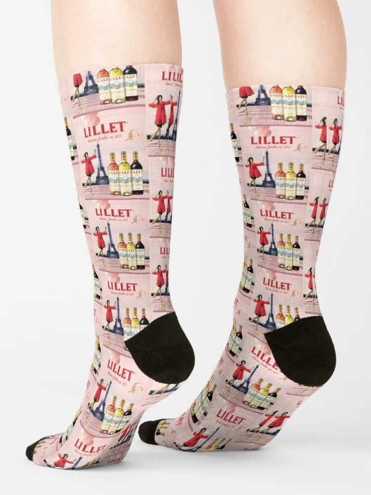 Lillet Paris Socks set cartoon winter thermal Men\'s Socks Women\'s