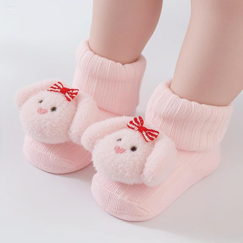 

Baby Girl Cute Cartoon Socks Spring Autumn Cotton Infant Girls Sock Breathable Cotton Newborn Girls Socks Baby Accessories