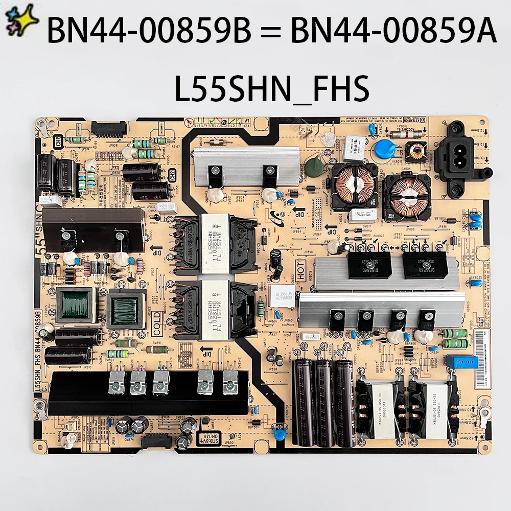 

BN44-00859B = BN44-00859A L55SHN_FHS Power Supply Board is for UA50JS7200JXXZ UA50JS7200J UN55JS7000 UE55JU6870 UE55JU6850UXZG